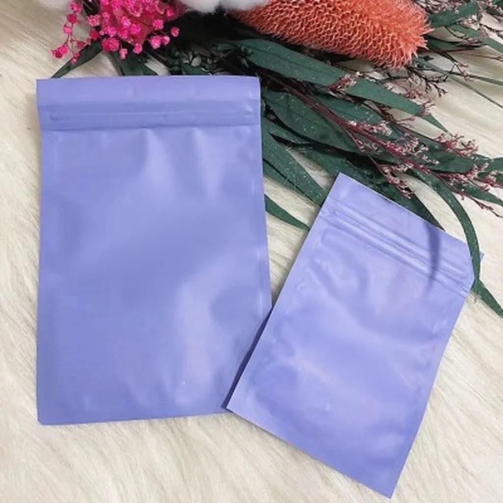 Mat plastične vrećice s patent zatvaračem za alat za nokte i umjetne nokte