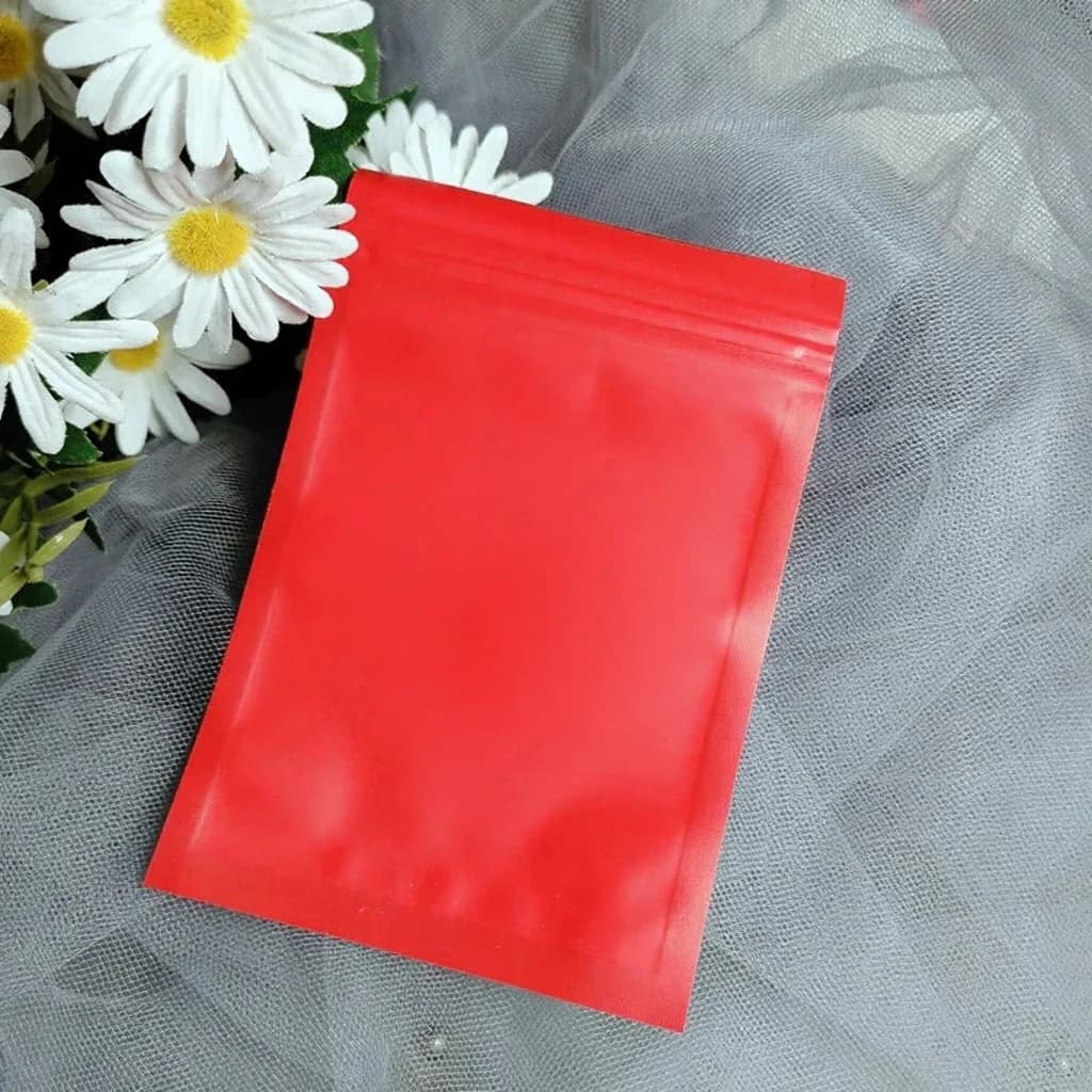 Mat plastične vrećice s patent zatvaračem za alat za nokte i umjetne nokte